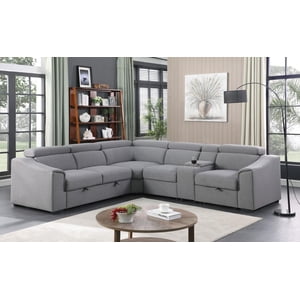 Tyler RHF Canapé-lit sectionnel, gris urbain