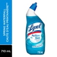 thumbnail image 1 of Lysol Bathroom Cleaning- Toilet Bowl Cleaner, Action Gel, Spring Waterfall, 8x Clinging Gel, 710 mL, 1 of 8