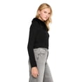 thumbnail image 4 of No Boundaries Women's Faux Fur Collared Cardigan, 4 of 6