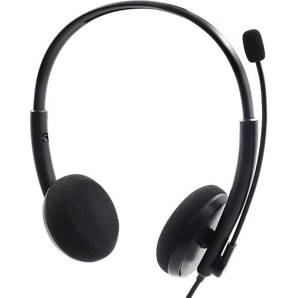 USB Headset with Microphone Noise Cancelling, Headset with Microphone for Laptop, PC Headset, Business Call Center Headset, Control with Mute for Chat & Office Headset