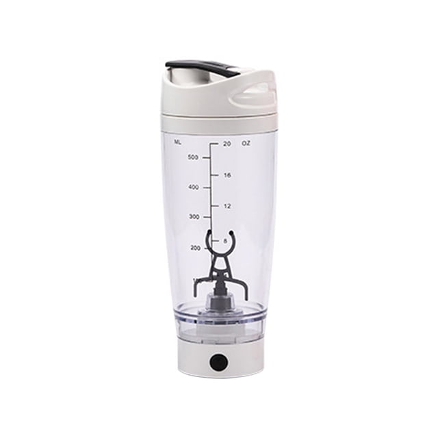 Electric Protein Shaker Bottle Electric Shaker Bottle, 500Ml Bottle Blend-Er, Sha-Ke Bottle Mixer, Portable Automatic Rotation Mixer Cup,Protein Mix Bottle Protein Powder Shaker Bottle