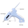 thumbnail image 4 of Cordless Hot Melt Glue Gun, Fast Preheating Mini Hot Glue Gun Kit with 10 Hot Glue Sticks, Portable Glue Gun and Sticks Set for DIY, Craft, Repairs, School Craft Project, 4 of 7