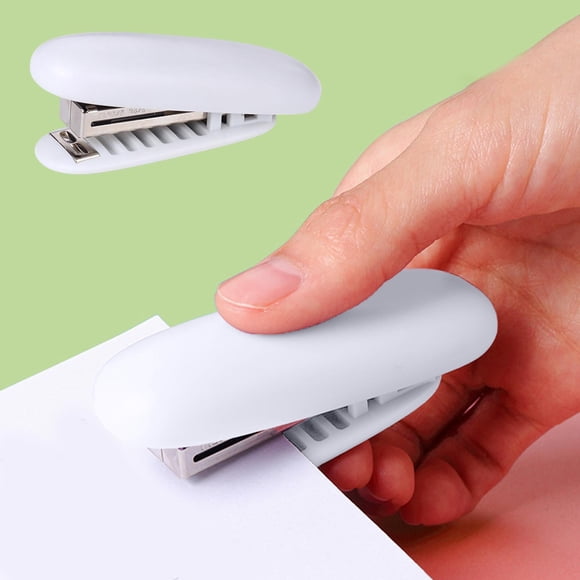 Mini Portable Stapler, Compact Handheld Stapler for School Office Home, Fits in Pocket Pencil Case