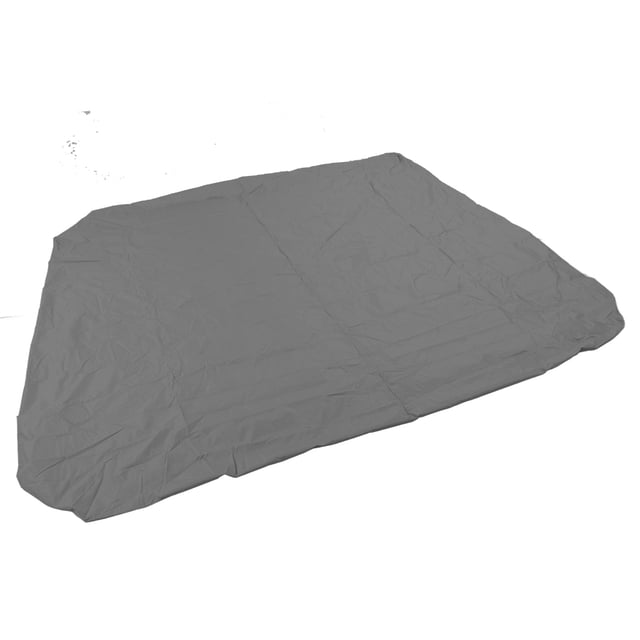 Housse de Spa Carrée Imperméable 190 Polyester Argenté pour Baignoire Extérieur