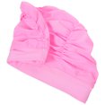 thumbnail image 4 of KAKOWELY Bonnet de Bain Anti-Froissement Bonnet de Bain Anti-Froissement Bonnet de Bain pour Femmes Bonnet de Bain Protecteur pour les Cheveux Bonnet de Bain 9.84"X5.71"X0.24 Pouces, 4 of 5