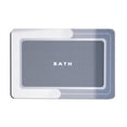 thumbnail image 2 of BAOPAI Premium Diatom Mud Bath Mat Super Absorbent Non Slip Fast Drying Water Absorbing Bathroom Rug for Floor Bathtub and Vanity, 2 of 7