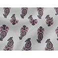 thumbnail image 4 of oneOone Viscose Jersey Fabric Leaves & Paisley Block Decor Fabric Printed BTY 60 Inch Wide, 4 of 5