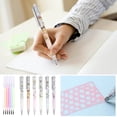thumbnail image 2 of HAOANCute Stylo-Doseur à Séchage Rapide de 20 Secondes, Stylo à Colle à Pointe Fine pour Scrapbooking et Bricolage - Comprend 6 Recharges L, 2 of 6
