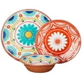 thumbnail image 4 of Certified International Vera Cruz Melamine 12 pc Dinnerware Set, 4 of 4