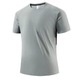 thumbnail image 1 of Plebaso Big and Tall Workout Mens T Shirts Short Sleeve Quick Dry Athletic Tee Tops Activewear for Running, 1 of 6