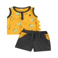 thumbnail image 1 of Ensembles pour Garçons Débardeur Sans Manches Col Rond Lettres Shorts d'Arbre, 1 of 6