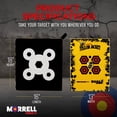 thumbnail image 3 of Morrell Veste Jaune Double Menace 380 FPS Mousse Tir à l'Arc Target Bloc pour Tous les Arcs, 3 of 10