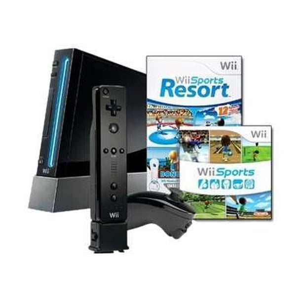 Nintendo Wii - Limited Edition Sports Resort Pak - game console