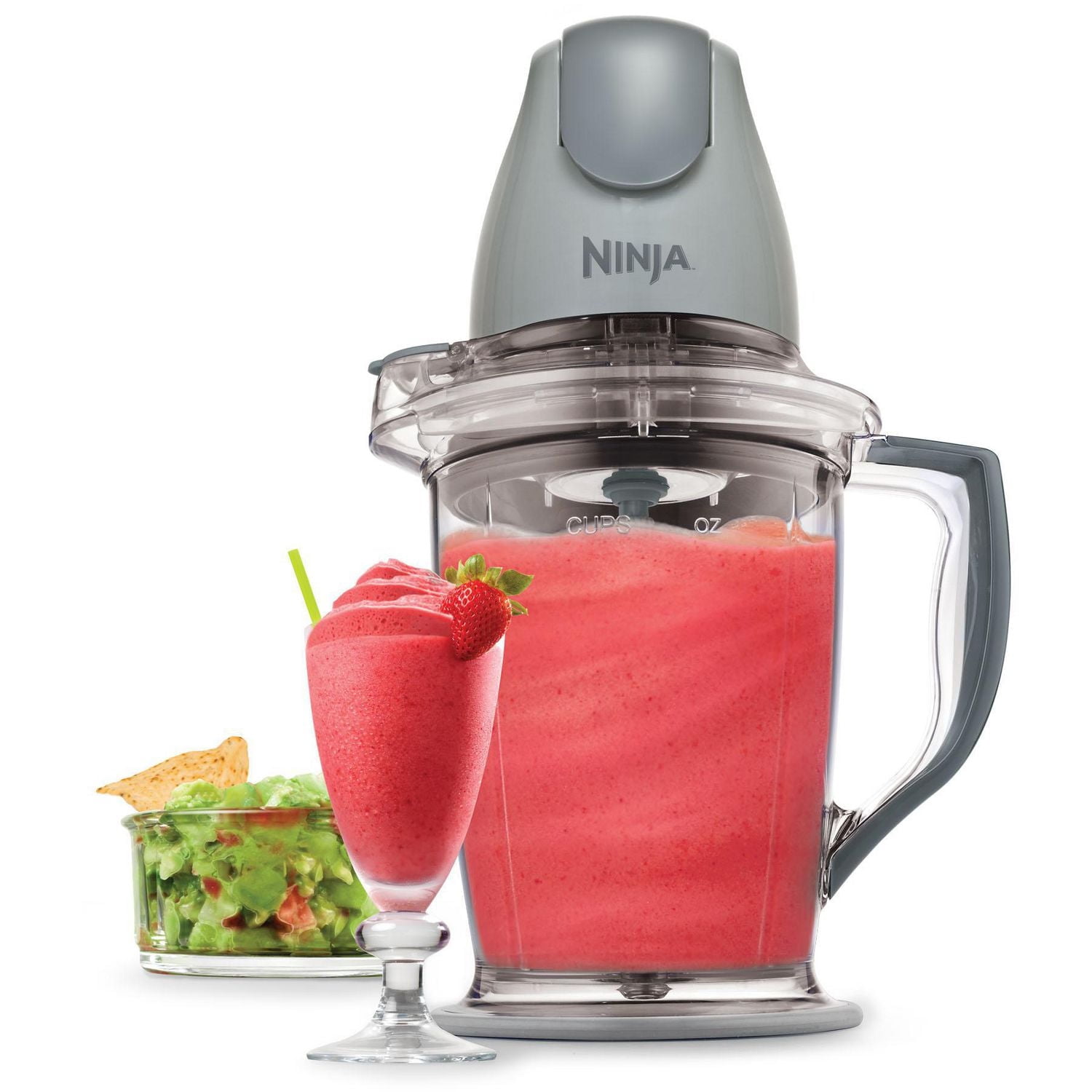 Ninja QB900BC, Master Prep blender, Gray, 400W