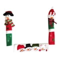 thumbnail image 1 of Transemion 3pc Christmas Snowman Refrigerator Door Handle Covers Oven Kitchen Handle Sleeve 1, 1 of 6