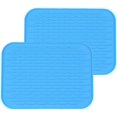 thumbnail image 1 of DAMAIE 2pcs Silicone Dish Drying Mat Mat Heat & Resistant Mat Easy Clean Dishwasher Safe Eco-Friendly, 1 of 4