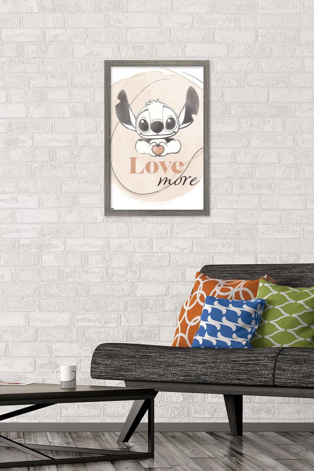 Disney Lilo and Stitch - Love More Wall Poster, 22.375" x 34"