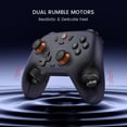 thumbnail image 4 of GameSir Nova Lite Wireless Controller- 2.4G/Bluetooth 5.3 Multi-Platform Gamepad for PC/Switch/iPhone/Android/Steam Deck, Hall Effect Trigger & Rumble Vibration, 4 of 7