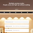 thumbnail image 4 of Dvkptbk Under Cabinet Lights, LED Rechargeable Battery Operated Motion Sensor Light, Magnetic Dimmable Closet Lights, Wireless Under Counter Lights for Kitchen, Stairs Sensor Light Home Essentials, 4 of 9