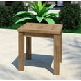 thumbnail image 2 of LexMod Marina Outdoor Patio Teak Side Table, Natural'), 2 of 5