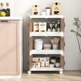 thumbnail image 4 of Costway 25.5 Gallon Storage Bins 3-Tier Stackable Storage Boxes with Lid Lockable Casters, 4 of 10