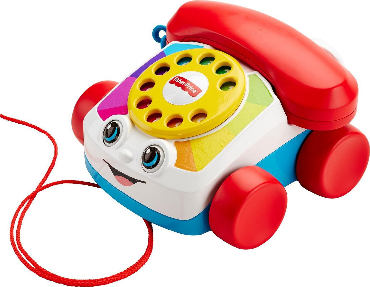 Fisher-Price Téléphone Animé, jouet à tirer pour bébés et tout-petits