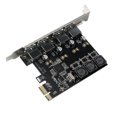 thumbnail image 2 of Adaptateur Convertisseur PCI-E à Quatre Ports USB 3.0 Super Rapide 5Gbps, 2 of 8