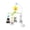 Lapin, variante sur Siruishop Mobile de Berceau pour Bébé Décoration de Chambre de Bébé avec Poupée en Peluche Ours Suspendu pour Chambre de Bébé