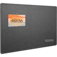 thumbnail image 1 of Large Bulletin Board Large Cork Board Alternative for Wall x es Felt Board Foldable Notice Board Pin Board Vision Board, 1 of 8