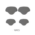 thumbnail image 3 of 16 Pieces Microfiber Shoes Heal Repair Replacing 16 Patch Professional Self-adhesive Solid Color Sneaker Repairing Plate Tap Accessories Grey, 3 of 9