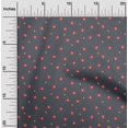thumbnail image 1 of oneOone Viscose Jersey Fabric Dot & Chinese Hand Fan Fashion Print Sewing Fabric BTY 60 Inch Wide, 1 of 4