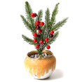 thumbnail image 1 of Coofit Artificial Plant Pick DIY: Faux Greenery Branch Desktop Decoration for Christmas, 1 of 3