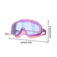 thumbnail image 3 of Kids Swimming Goggles - Large Frame HD Waterproof Eyewear - Adjustable Soft Silicone Seal & Eye Protection for Children, 3 of 9