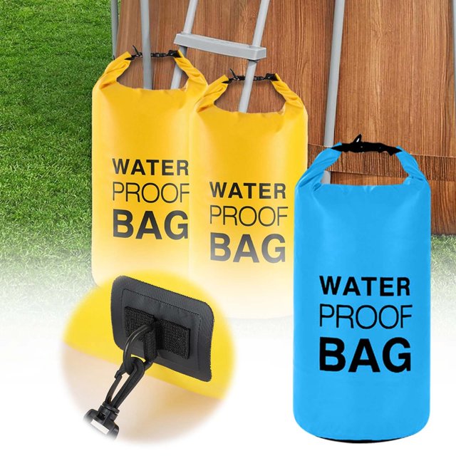 WIFKLSIIPG Swimming Pool Ladder Weights 500D Pool Step Weight Sand Bags 20L Fillable Pool Stair Weight Bag with Heavy Duty Handle for Pool Steps