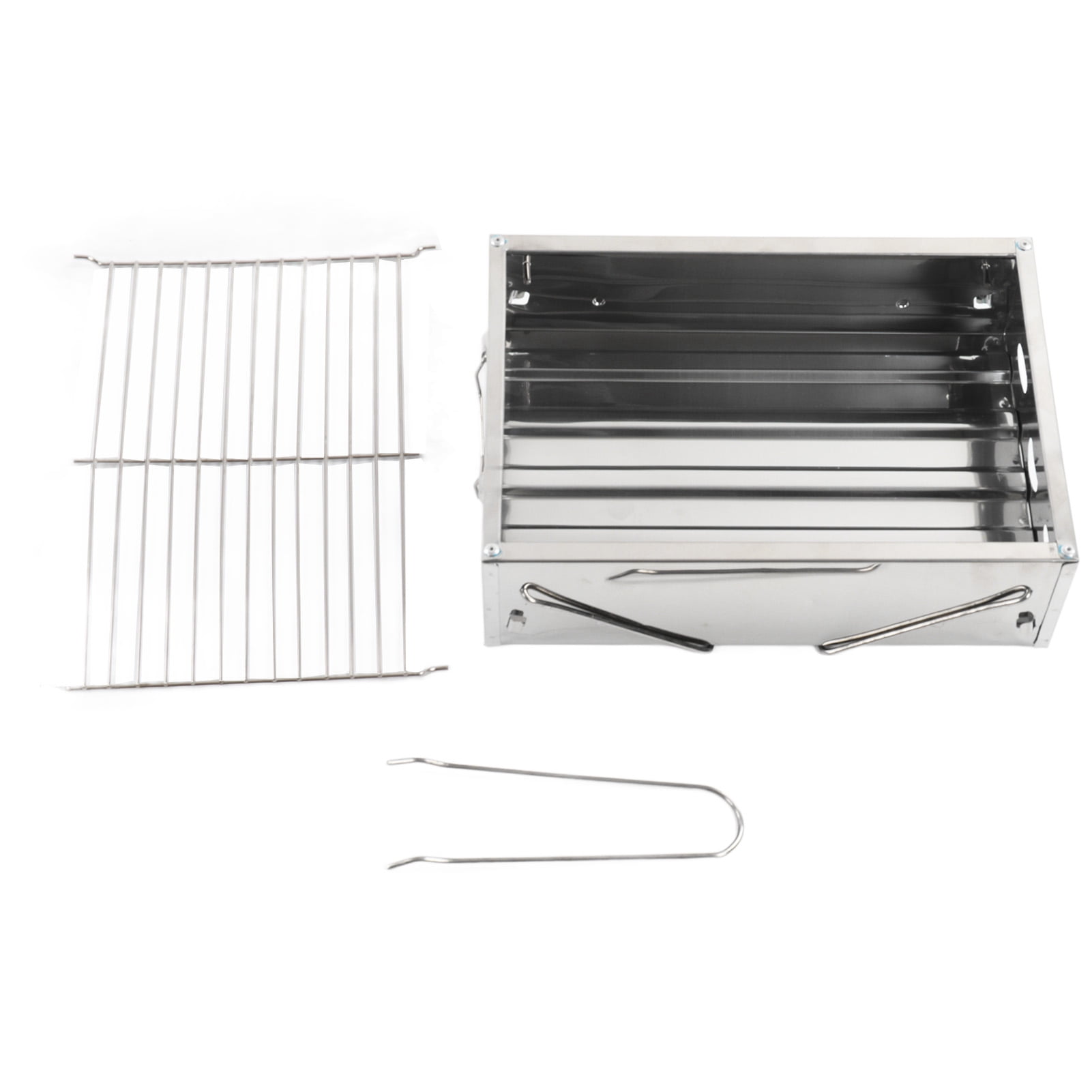 Bbq Grill Charcoal Barbecue Grill Charcoal Grill Camping Grill Outdoor Grill Outdoor Barbecue Grill Portable Foldable Charcoal Stainless Steel BBQ Grill For Outdoor Picnic Camping