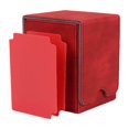 thumbnail image 4 of ziyahi Étui en Cuir 100+ Cartes pour Cartes de Visite Rouge, 4 of 6