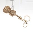 thumbnail image 3 of Porte-clés Violon Pendentif Instrument de Musique Bijou Unisexe Cadeau d'Anniversaire, 3 of 7
