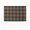 thumbnail image 2 of Christmas Plaid Placemats Set Tartan Snowflake Table Mats Washable Stain Resistant for Dining Table Kitchen Holiday Party Decorations Winter Decor, 2 of 7