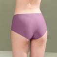 thumbnail image 4 of cfhntfmh Women's Seamless Briefs Mid Rise Seamless Full Coverage Underwear Comfort Breathable Workout Panties, 4 of 4