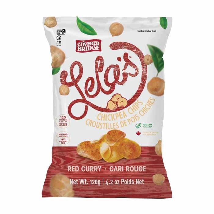 Covered Bridge - Lela's Chickpea Chips, 120g | Plain & Simple