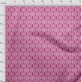 thumbnail image 3 of oneOone Georgette Viscose Fabric Check & Geometric Print Sewing Fabric BTY 42 Inch Wide, 3 of 4