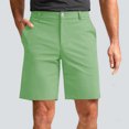 thumbnail image 2 of FRSASU Men's Golf Shorts Dress Casual Work Flat Front Lightweight Quick Dry Hybrid Short with Pockets Green, 2 of 6