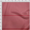 thumbnail image 3 of oneOone Cotton Jersey Red Fabric Stripes Sewing Material Print Fabric By The Yard 58 Inch Wide, 3 of 4