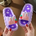 thumbnail image 1 of Qertyioot Girls Cute Slippers Soft Breathable Anti-Slip Bedroom Home Slippers Under $15, 1 of 4