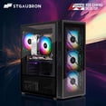 thumbnail image 5 of STGAubron Gaming PC Computer Desktop, AMD Ryzen 5 5500 up to 4.2G, Radeon RX 580 8G, 16G DDR4, 1T SSD, WiFi 6, BT 5.2, RGB Fan x4, Windows 11 Home, 5 of 5