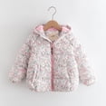 thumbnail image 2 of Veste Chic à Capuche Imprimée pour Bébé Fille - Haut d'Hiver Stylé pour Filles Veste d'Hiver pour Bébé, 2 of 9