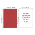 thumbnail image 2 of Funny Anniversary Card - for Couples, Parents, Made of Paper, with Matching Envelope, Blank Inside, 2 of 5