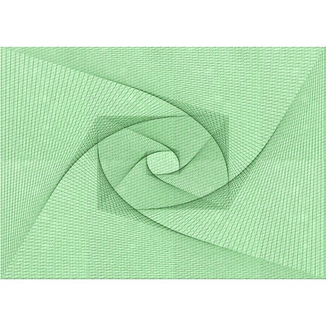 Ahgly Tapis Rectangulaire Lavable en Machine Intérieur Vert Menthe Transitionnel, 7 Pieds x 9 Pieds
