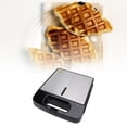 thumbnail image 1 of Heart Shaped Waffle Maker, Multifunctional Breakfast  Maker with Even Heating for Home Use, 1 of 7