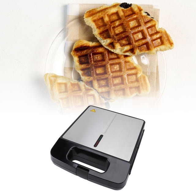 Heart Shaped Waffle Maker, Multifunctional Breakfast Maker with Even Heating for Home Use